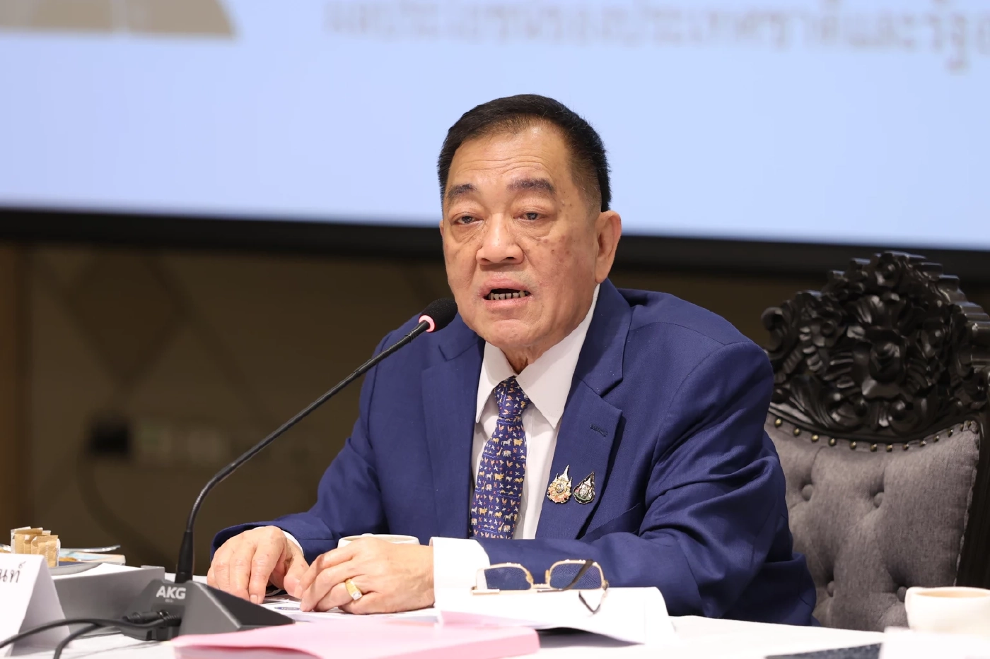 ดร.พจน์  อร่ามวัฒนานนท์ ประธานกรรมการสภาหอการค้าแห่งประเทศไทย