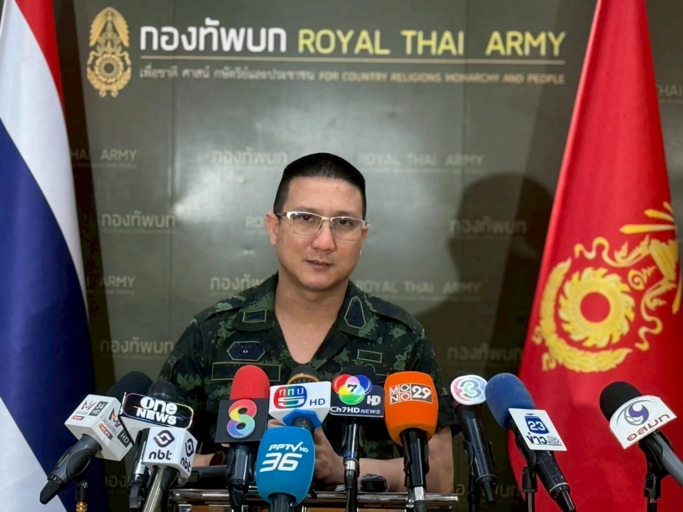 พันเอก ริชฌา สุขสุวานนท์ รองโฆษกกองทัพบก 