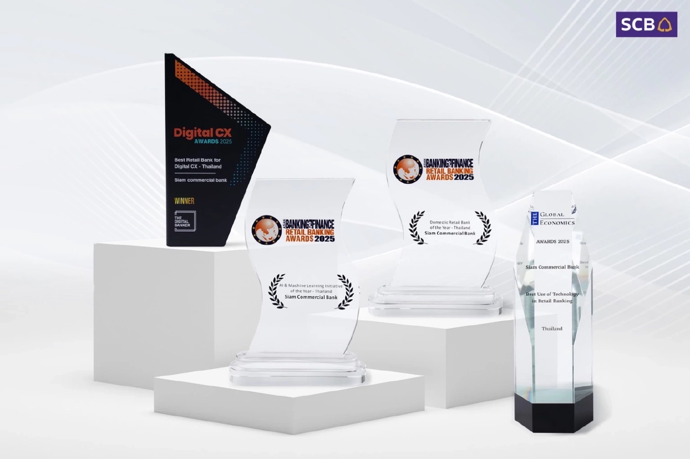 ธนาคารไทยพาณิชย์ คว้า 10 รางวัลระดับสากล ตอกย้ำผู้นำดิจิทัลแบงก์กิ้ง