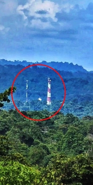 เอ๊ะมันคืออะไร! "กัน จอมพลัง"ข้องใจถาม เสาส่งสัญญาณอะไร ตั้งกลางป่าชายแดนสุรินทร์