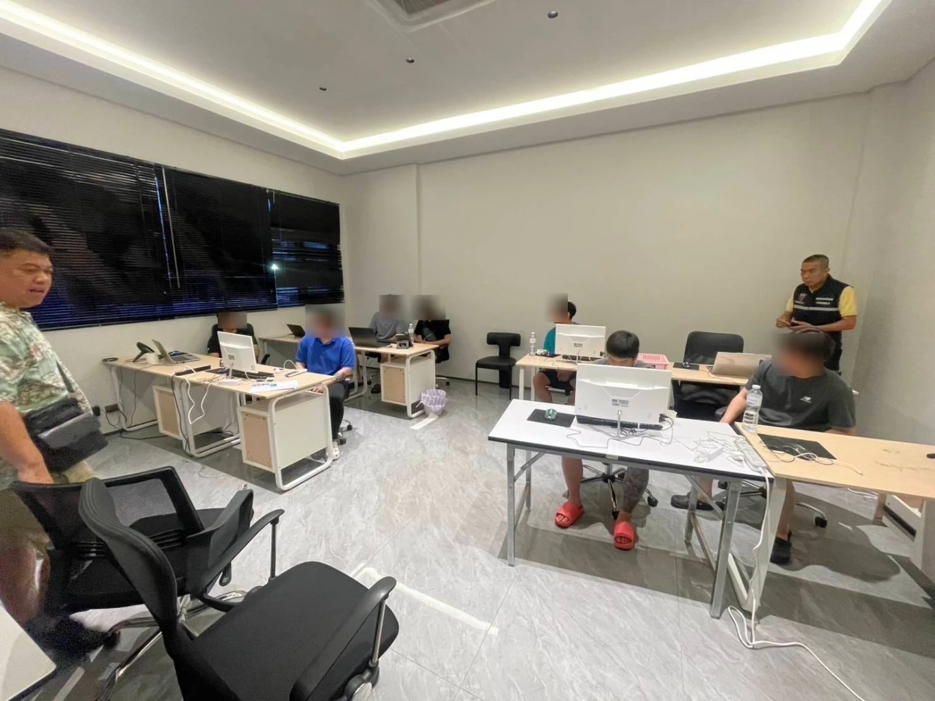 เกาหลีแจ้งโดนซ้อม สุดท้ายพาไปทลายรังใหญ่แก๊งคอลฯ ข้ามชาติ