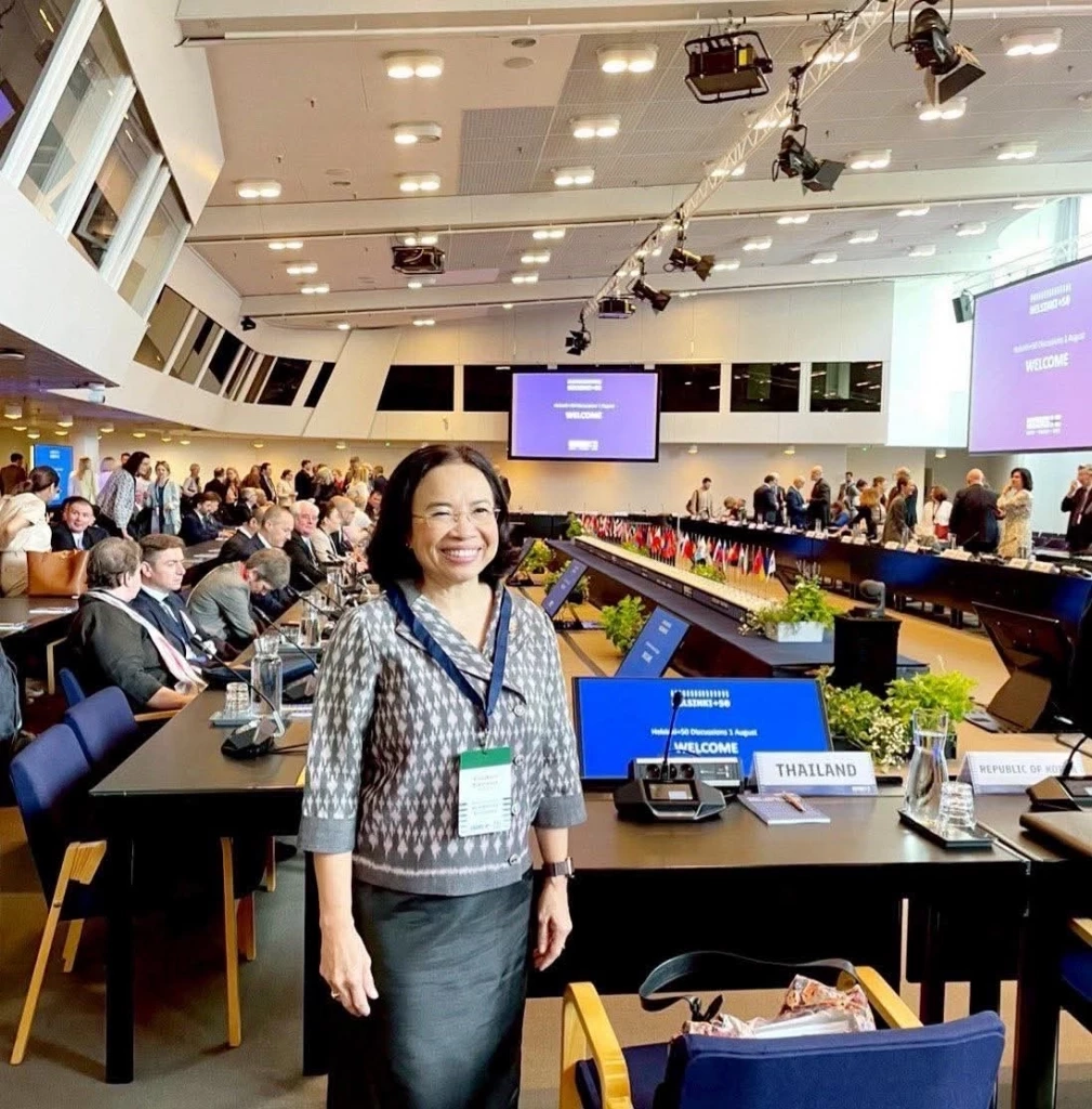 อธ.กรมยุโรป ย้ำกลางวงประชุม OSCE ฟินแลนด์ ไทยยึดมั่นกติกาสากล