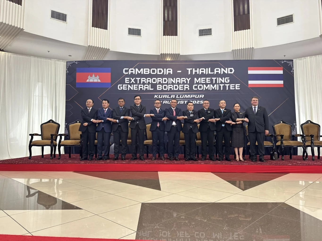 "GBC ไทย-กัมพูชา" เห็นพ้องข้อตกลงหยุดยิง 13 ข้อระหว่างกัน