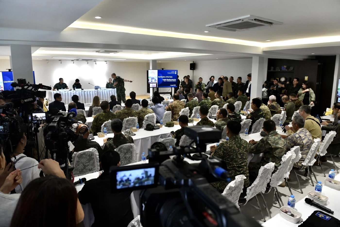 เปิดคำบรรยายอย่างเป็นทางการ ของไทยต่อคณะทูตทหาร 23 ชาติ