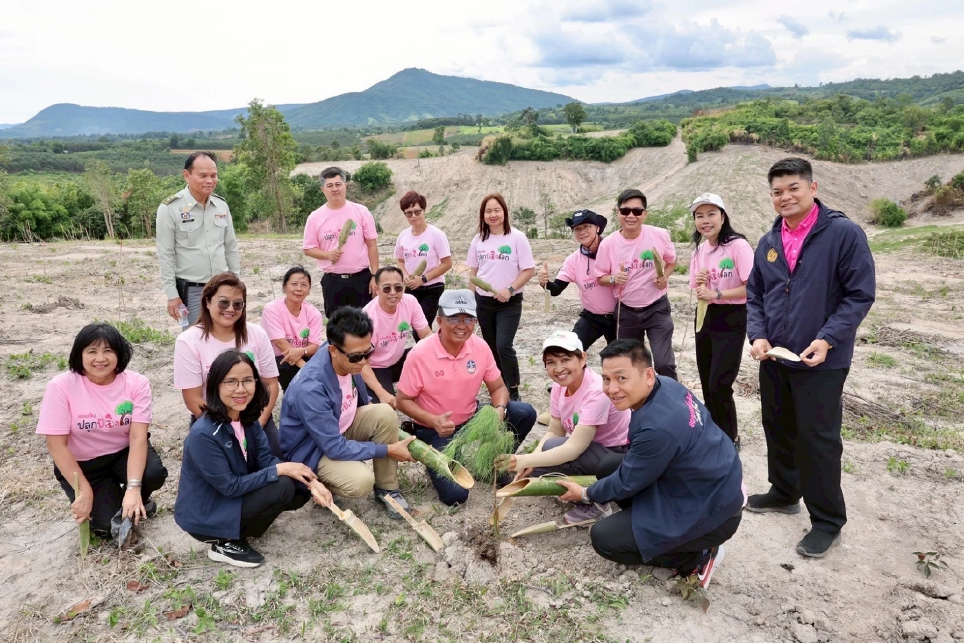 ออมสิน ขยายผลปลูกป่าอีก 2,500 ไร่ จ.เลย ตามแผน Net Zero 2050