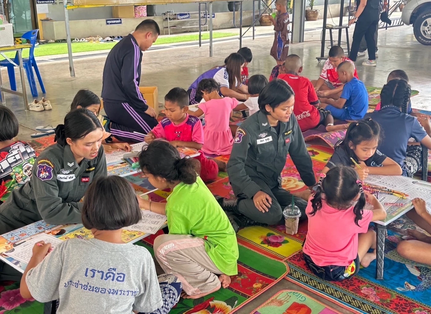 ตชด.ขอบคุณคนไทย ทหาร ทหารพราน เพื่อนร่วมรบ ลั่นยืนหยัดตรึงชายแดน