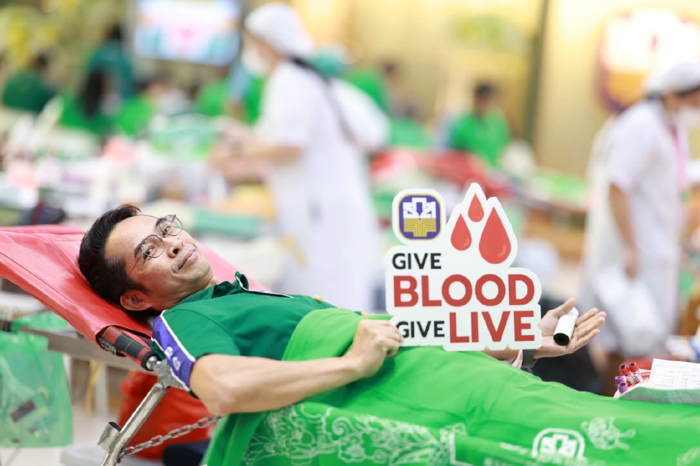 ธ.ก.ส. ร่วมใจบริจาคโลหิต “GIVE BLOOD GIVE LIVE #คนไทยไม่ทิ้งกัน”