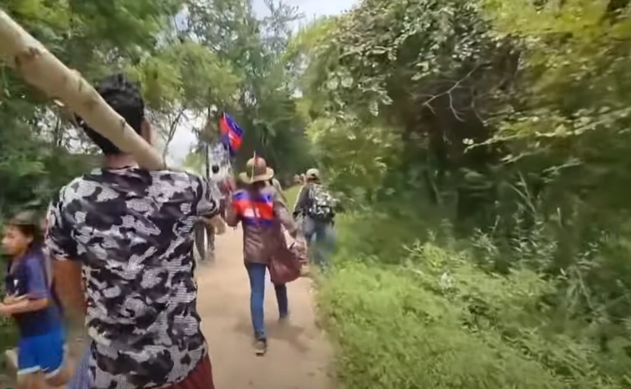 ตชด.พร้อมลุย! เหตุมวลชน 2 ประเทศป่วนบ้านหนองจาน รอทหารประสาน