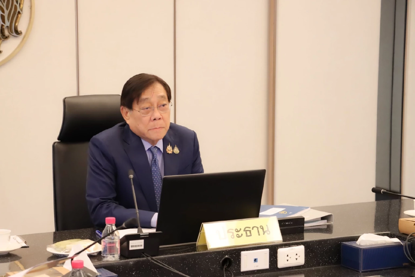 พิชัย ชุณหวชิร รองนายกรัฐมนตรีและรัฐมนตรีว่าการกระทรวงการคลัง