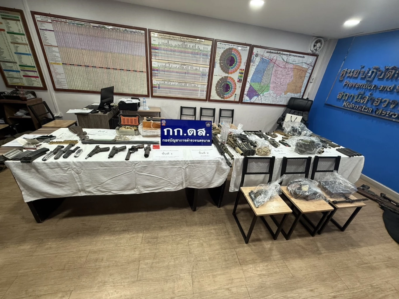 รวบ "ไฮโซลูกนัท" คนดัง พร้อมปืน-กระสุน-ยาเสพติด