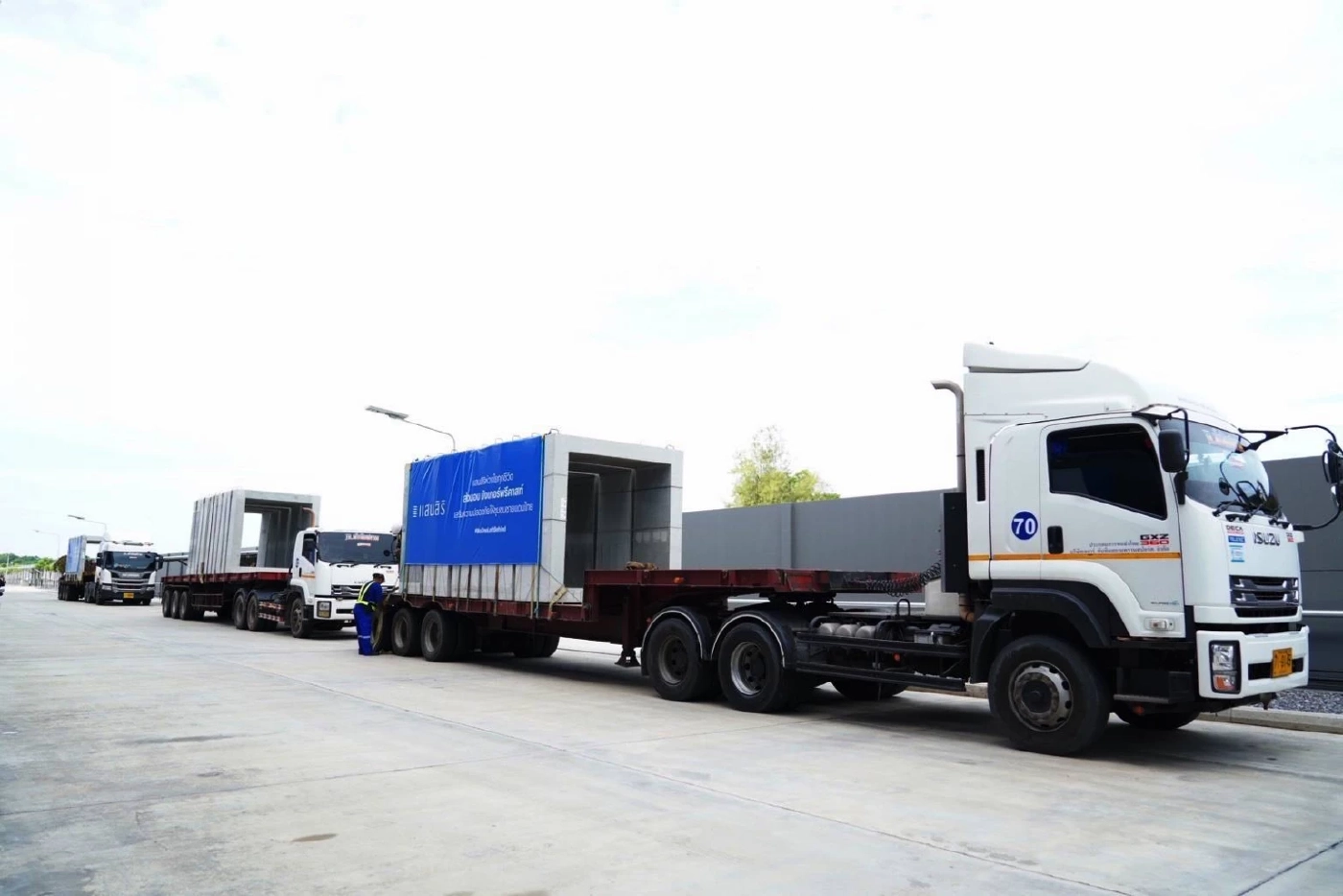 "เศรษฐา" ส่งมอบ "บังเกอร์" เพิ่มอีก 20 ลูก "เกราะกำบังแห่งความอุ่นใจ"