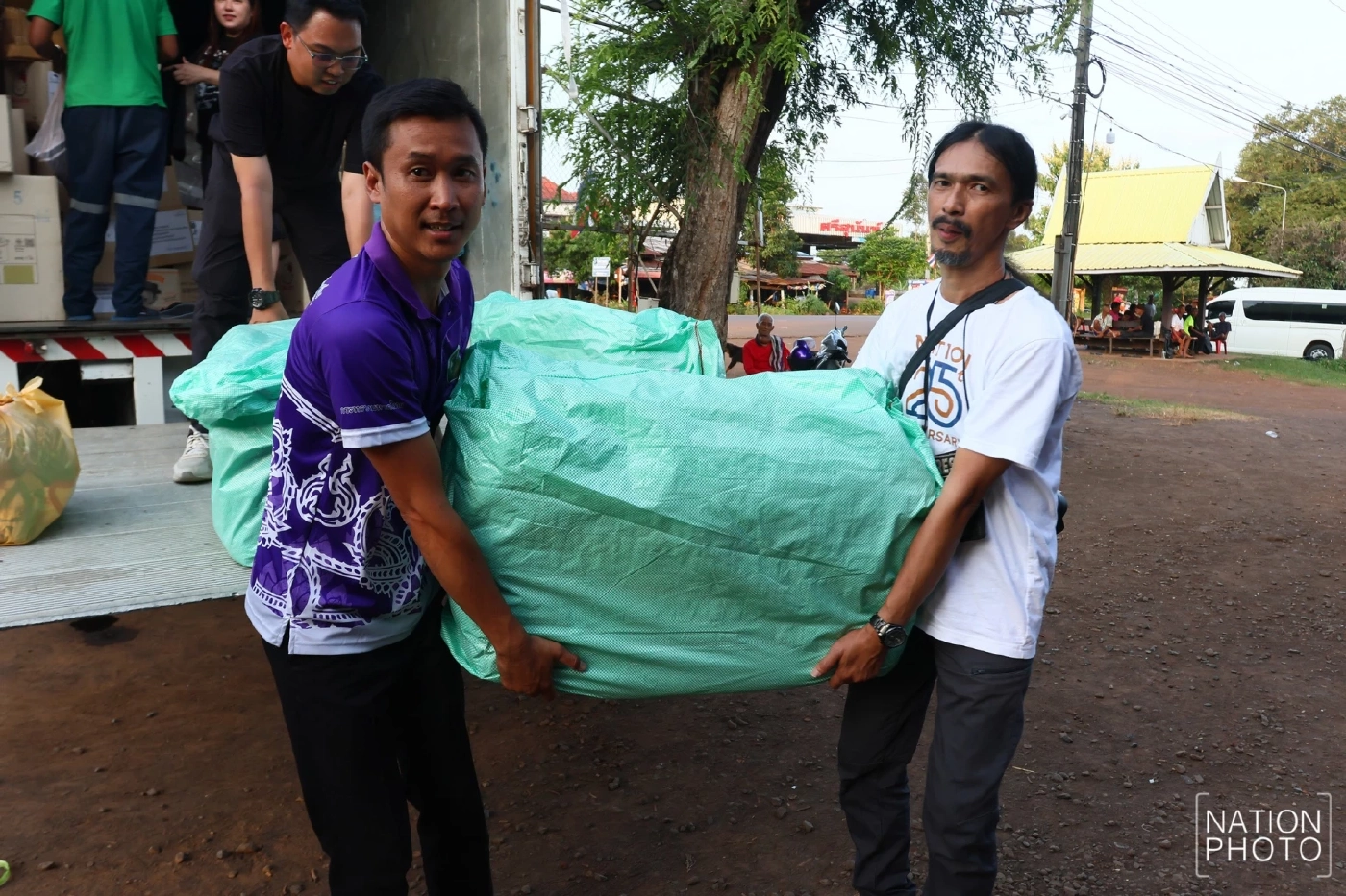 เนชั่นกรุ๊ป ร่วมกับ มูลนิธิเนชั่น เดินหน้าเนชั่นปันน้ำใจ ช่วยผู้ประสบภัยชายแดน