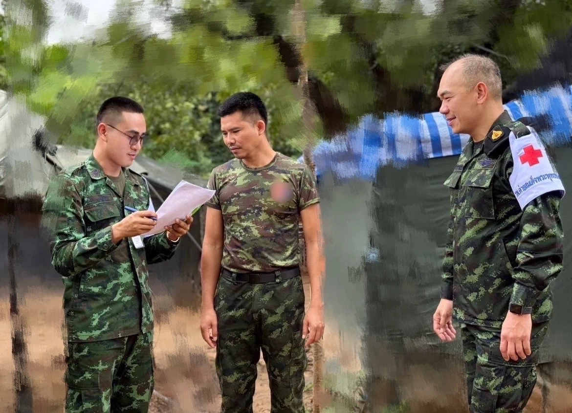 กองทัพบก ส่งทหารเหล่าแพทย์ ดูแลกำลังพลชายแดน