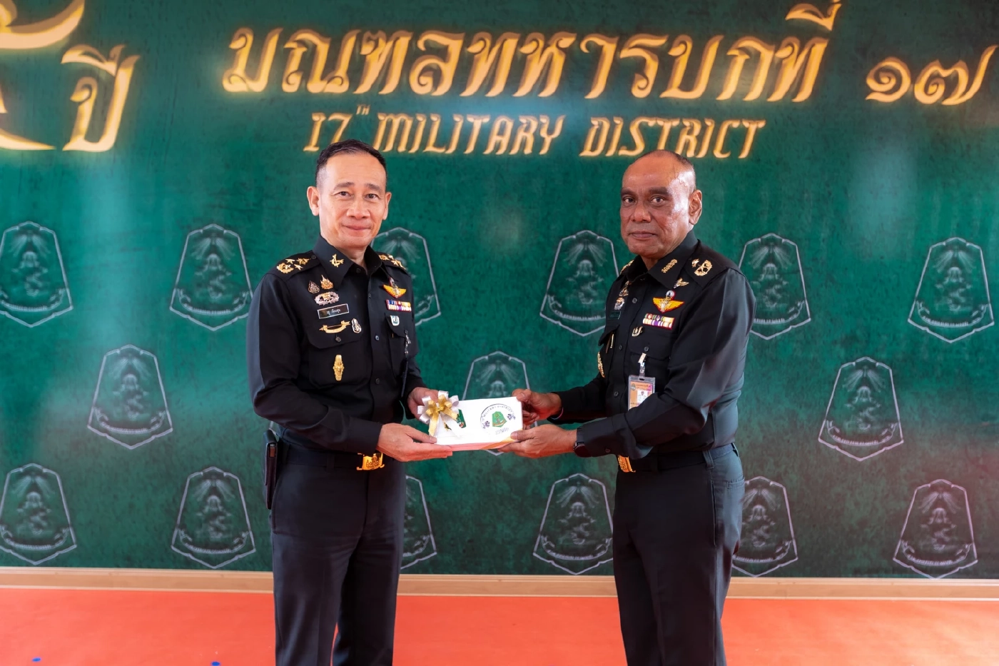 ผู้ช่วยผบ.ทบ. เป็นประธานในพิธีสถาปนา ครบรอบปีที่ 35 มทบ.17