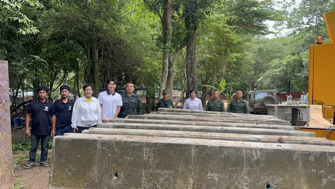 “กังฟู วสวรรธน์” ส่งแบริเออร์ เสริมแนวป้องกันปราสาทตาเมือนธม