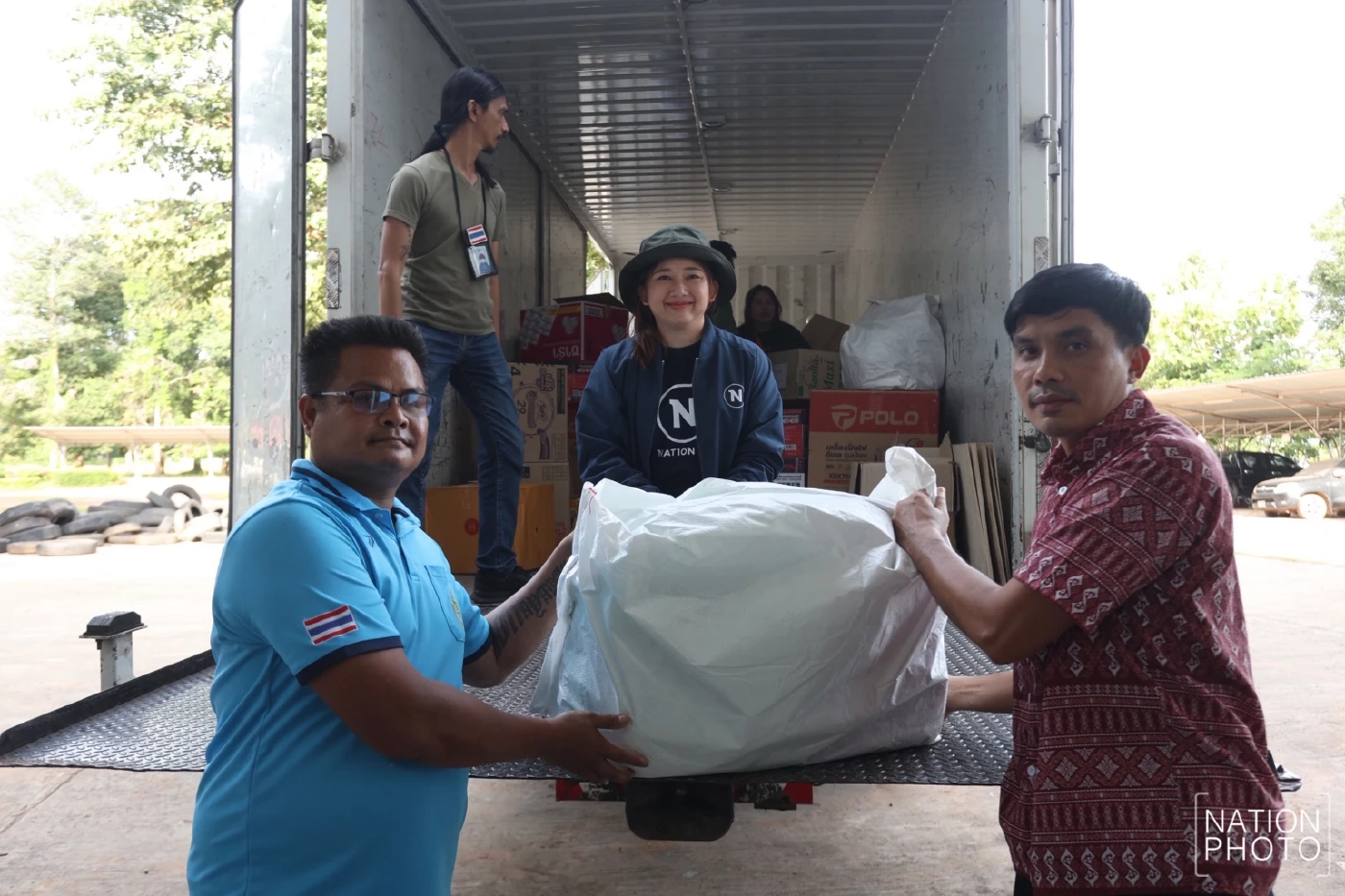 "เนชั่นปันน้ำใจ" ช่วยชายแดน  มี 2 ตำบลสุรินทร์ ยังกลับบ้านไม่ได้