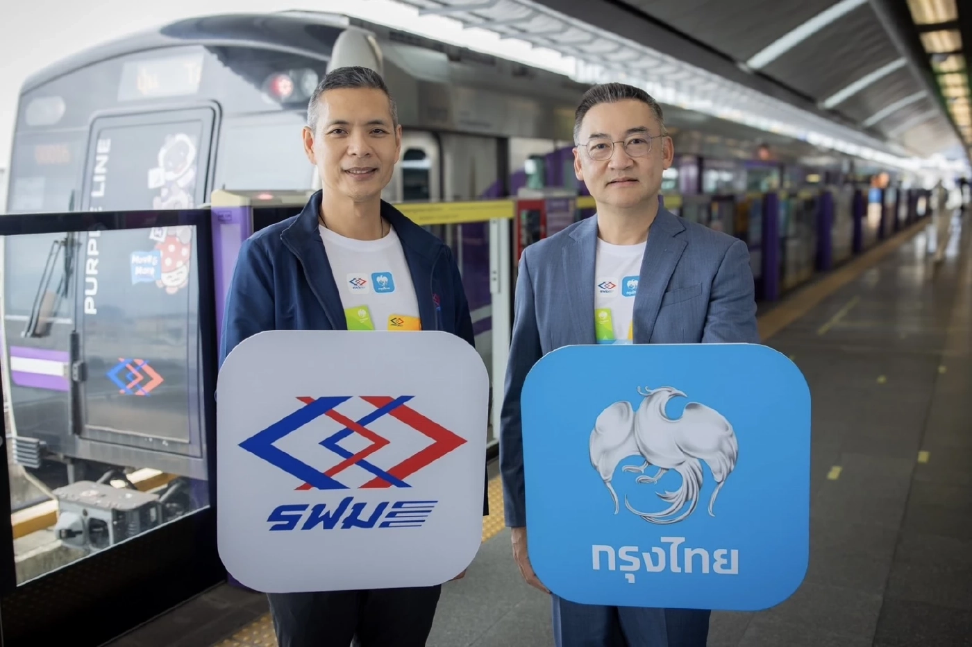 กรุงไทย-รฟม. เปิดตัว “บัตรแมงมุม EMV” บัตรเดียวแตะจ่าย MRT