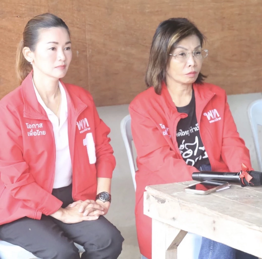 มนพร เจริญศรี รับบทแกนนำหาเสียงโค้งสุดท้าย