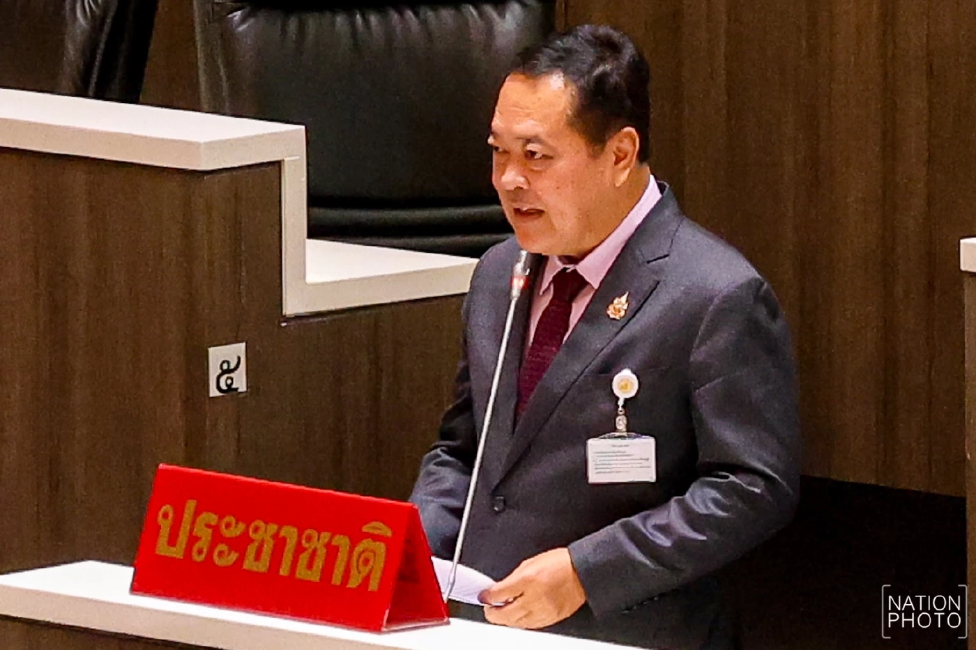 พ.ต.อ.ทวี สอดส่อง หัวหน้าพรรคประชาชาติ