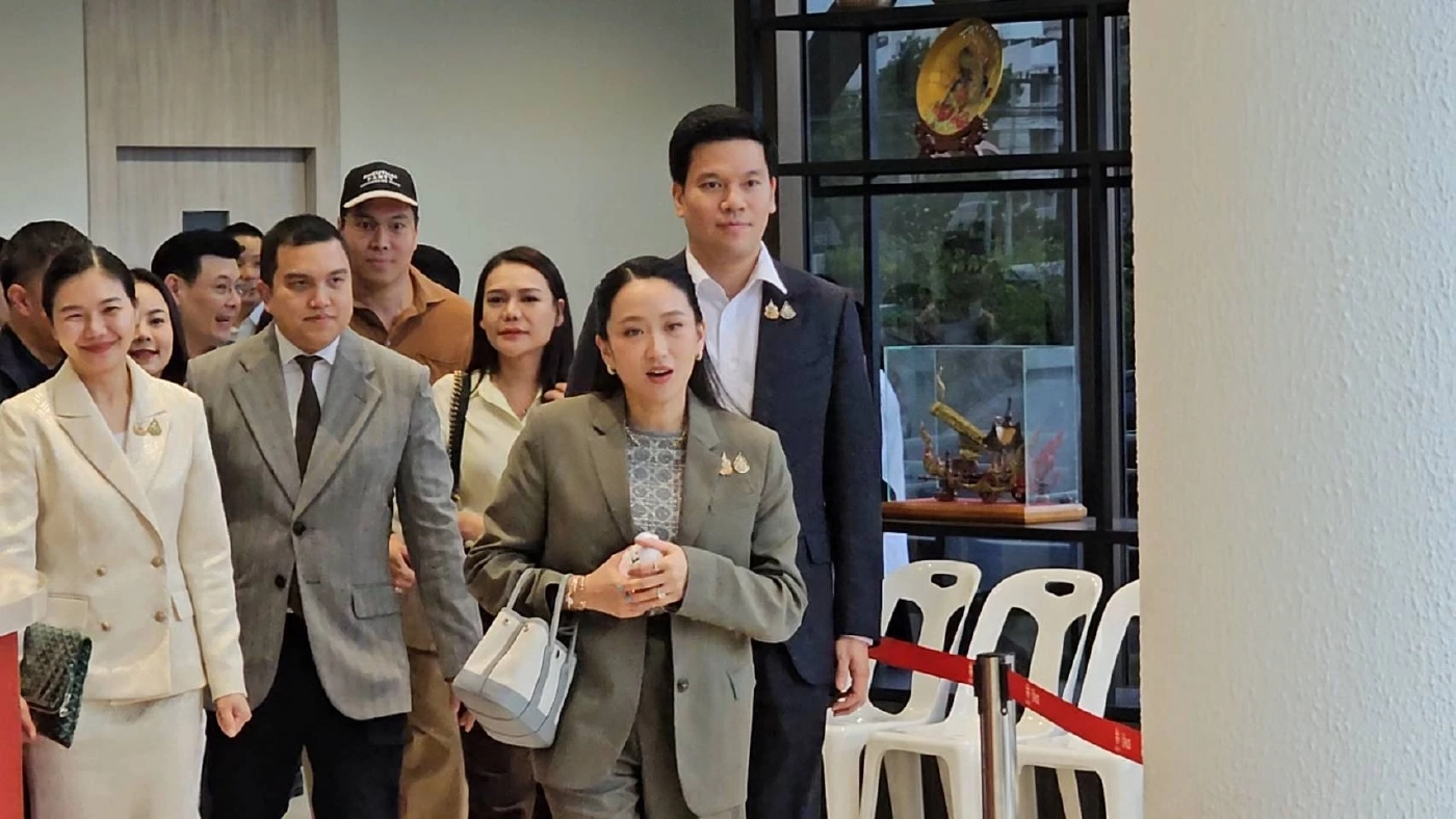 น.ส.แพทองธาร ชินวัตร หัวหน้าพรรคเพื่อไทย