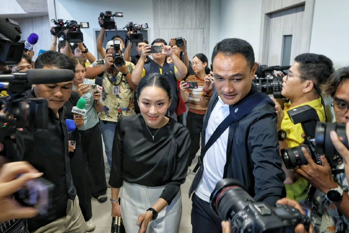 น.ส.แพทองธาร ชินวัตร หัวหน้าพรรคเพื่อไทย