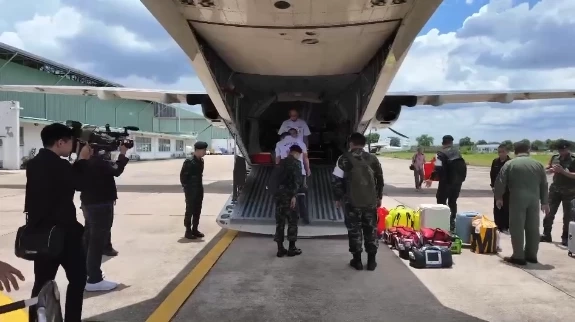 ตามภารกิจ ส่ง 5 ทหารกล้า เหตุไทย-กัมพูชา รักษาต่อ รพ.พระมงกุฎฯ