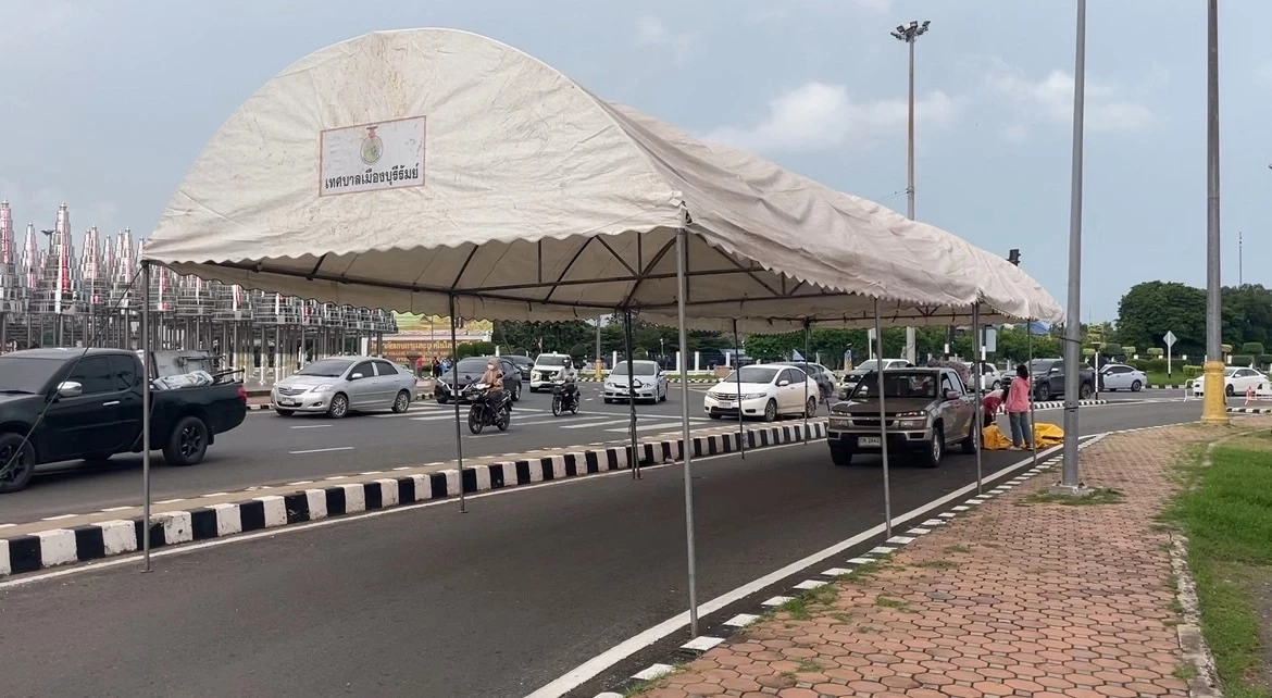 เตรียมสถานที่อนุสาวรีย์ ร.1 รับ "อนุทิน" ว่าที่นายกฯ แก้บน