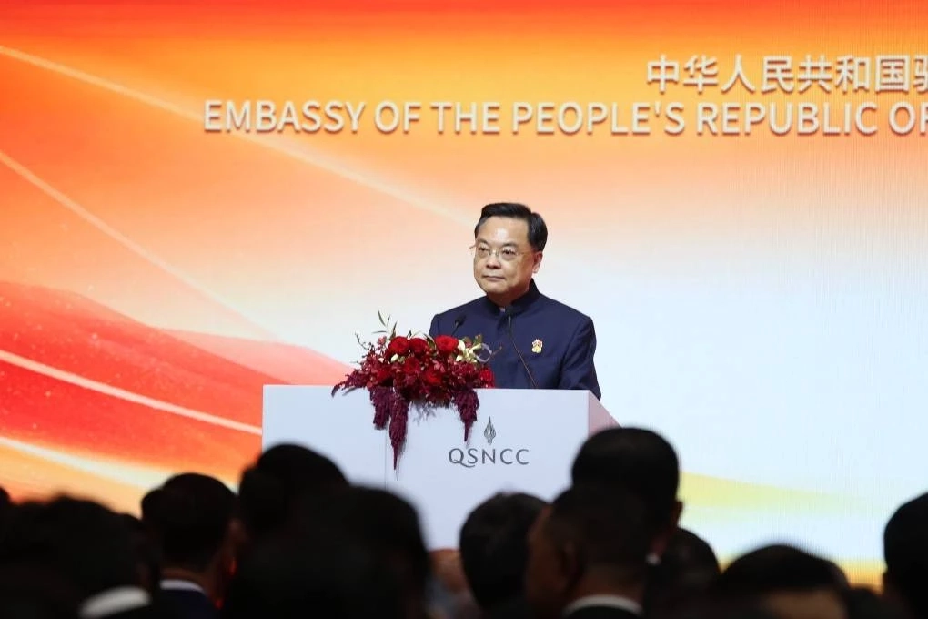 นายจาง เจี้ยนเว่ย เอกอัครราชทูตจีนประจำประเทศไทย