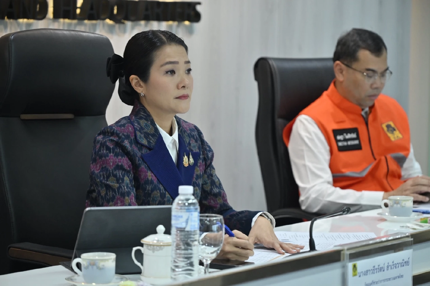 “ธีรรัตน์” หัวโต๊ะถกติดตามอุทกภัย-ดินถล่ม สั่งอปท.วางแผนรับมือ