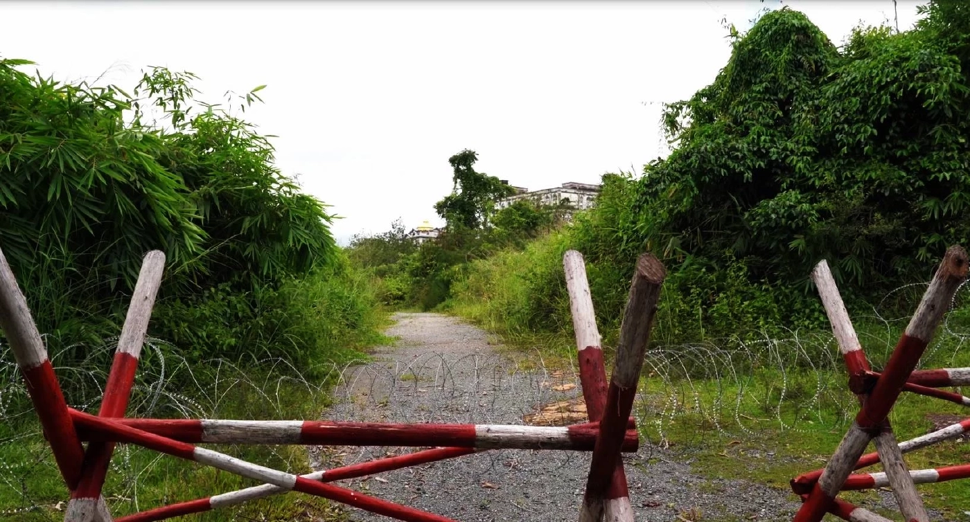 เปิดคลิป! นาวิกโยธินที่ 3 พาสำรวจ "กาสิโน" ชายแดนบ้านท่าเส้น-ทมอดา ชายแดน จ.ตราด