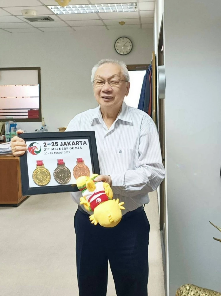 มูลนิธิศรีเทพไทยฯ แสดงความยินดีประเทศไทยคว้า 3 เหรียญกีฬาคนหูหนวกซีเกมส์