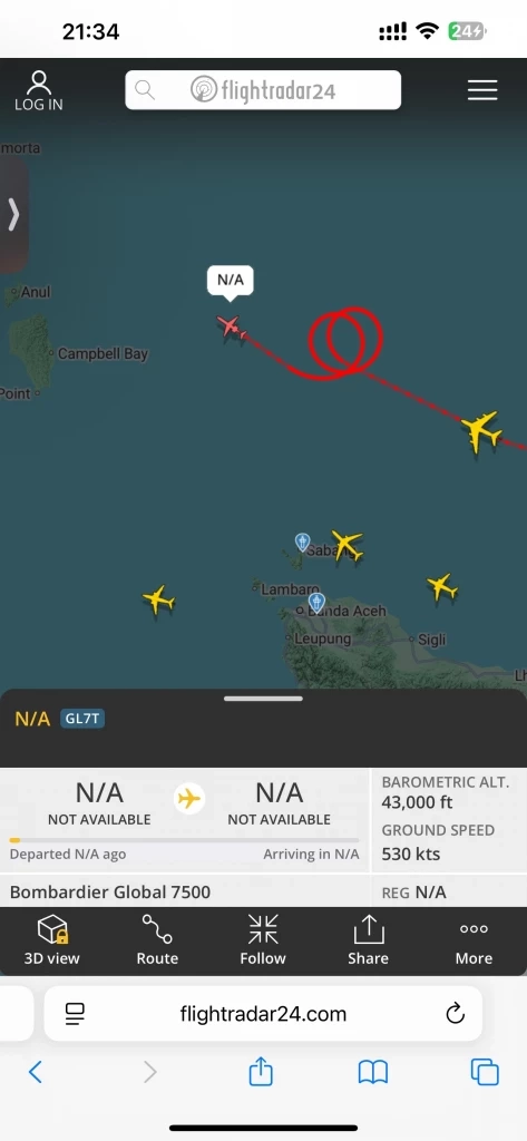 “ทักษิณ” สับขาหลอก ไม่บินไป "สิงคโปร์" แต่คาดปลายทางไปลง "ดูไบ"