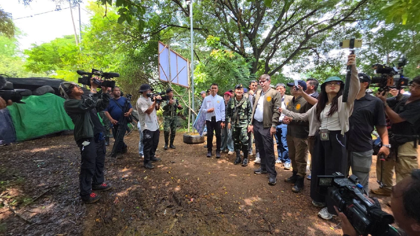 กมธ.มั่นคง ลงพื้นที่ชายแดนสระแก้ว ติดตามปัญหารุกล้ำอธิปไตยไทย