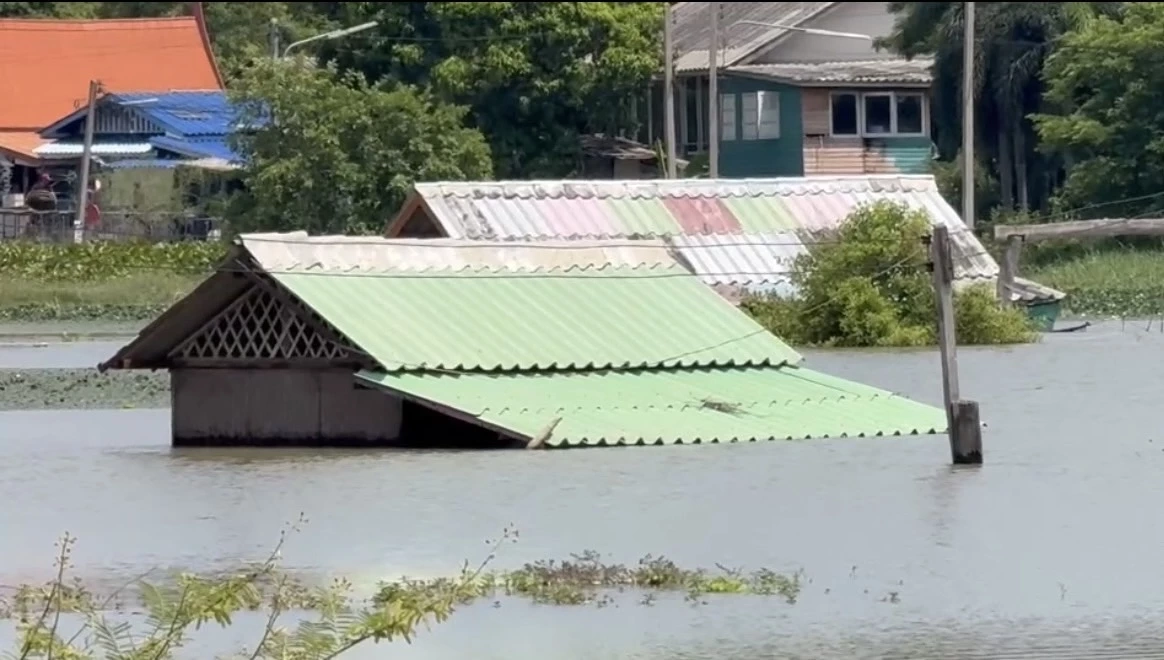 "อยุธยา" อ่วม! น้ำท่วม 6 อำเภอ กระทบแล้ว 2.5 หมื่นครัวเรือน