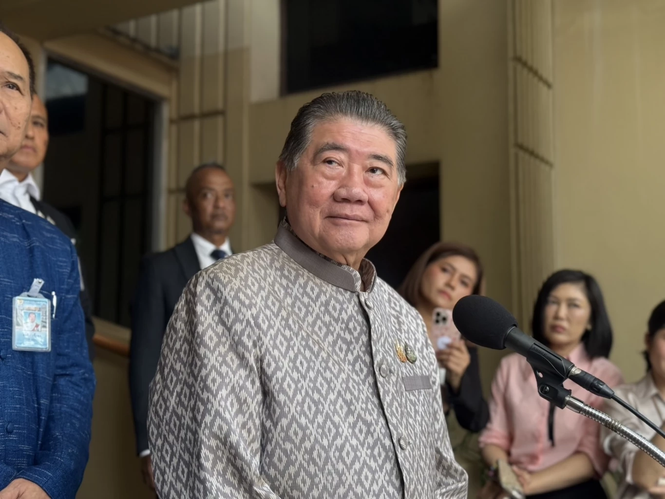  นายภูมิธรรม เวชยชัย รองนายกรัฐมนตรี รมว.มหาดไทย ปฏิบัติหน้าที่แทนนายกรัฐมนตรี