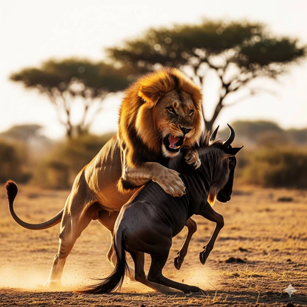 "เสือ-สิงโต" ล่าเหยื่อยังไง สัญชาตญาณนักล่าในป่าใหญ่ ที่ไม่เคยจางหาย