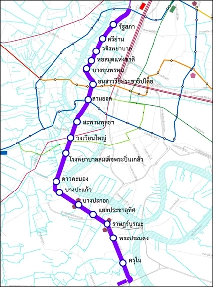 สิสต์ 6 สัญญา 8.2 หมื่นล้าน โครงการก่อสร้างรถไฟฟ้าสายสีม่วง