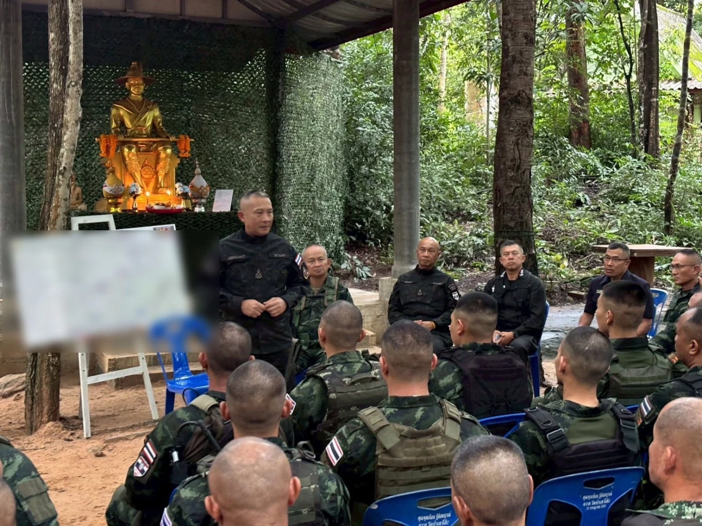 "พล.อ.ทรงวิทย์" ตรวจเยี่ยม ตชด. พื้นที่ "ปราสาทตาควาย-ภูมะเขือ" ชื่นชมกำลังพลปฏิบัติหน้าที่