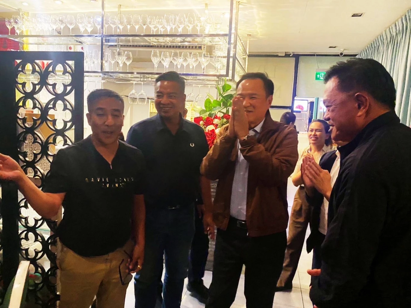 ชื่นมื่น “อนุทิน” ร่วมสังสรรค์กลุ่มพลังชุมพร “เอกนัฏ” โผล่แจมด้วย