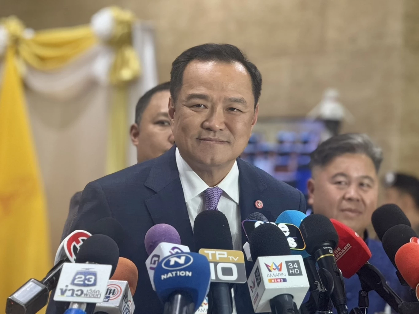 นายอนุทิน ชาญวีรกูล นายกรัฐมนตรี และรัฐมนตรีว่าการกระทรวงมหาดไทย