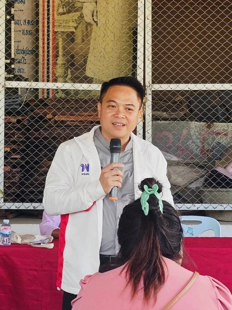 นายสง่า พรมเมือง เบอร์ 1 จากพรรคเพื่อไทย