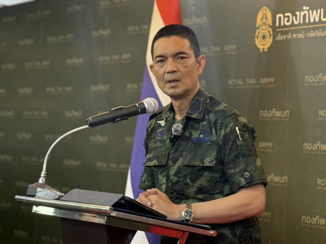 พลตรี วินธัย สุวารี โฆษกกองทัพบก