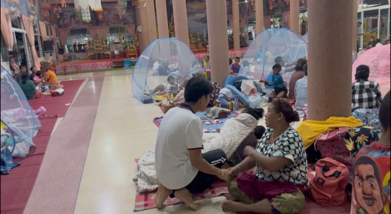 ชาวบ้านอำเภอน้ำยืนผวา! อพยพไปศูนย์พักพิงแล้วกว่า 300 คน