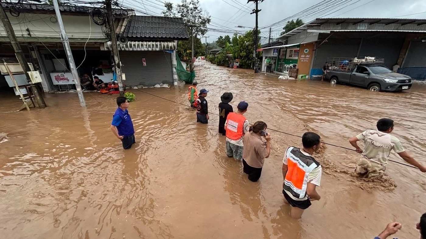 แม่แจ่มอ่วม! น้ำแจ่มทะลักท่วมชุมชนเป็นครั้งที่ 2 ในรอบปี