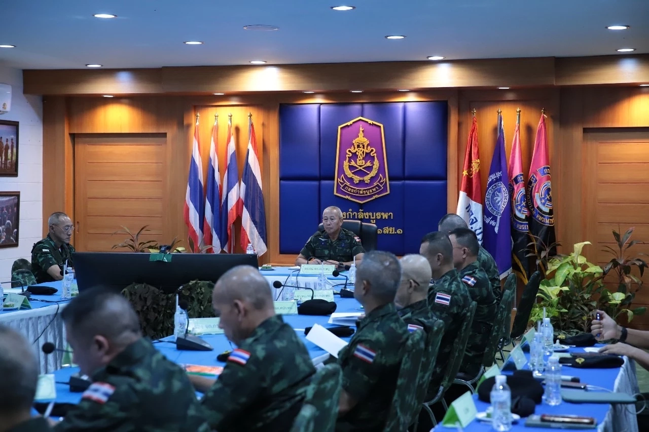 "ผบ.ทบ." ลงพื้นที่ชายแดน สระแก้ว ตรวจความพร้อมปฏิบัติให้สอดคล้องรัฐบาล