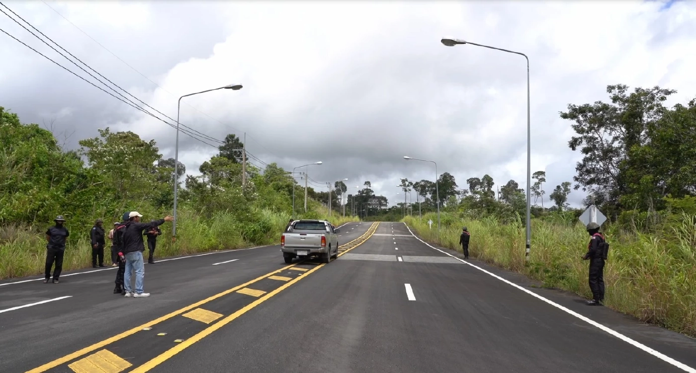 เปิดคลิป! นาวิกโยธินที่ 3 พาสำรวจ "กาสิโน" ชายแดนบ้านท่าเส้น-ทมอดา ชายแดน จ.ตราด