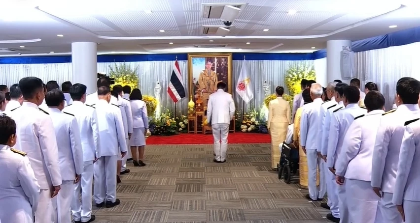 “อนุทิน” ถวายสัตย์ปฏิบัติหน้าที่ด้วยความซื่อสัตย์-มีคุณธรรม