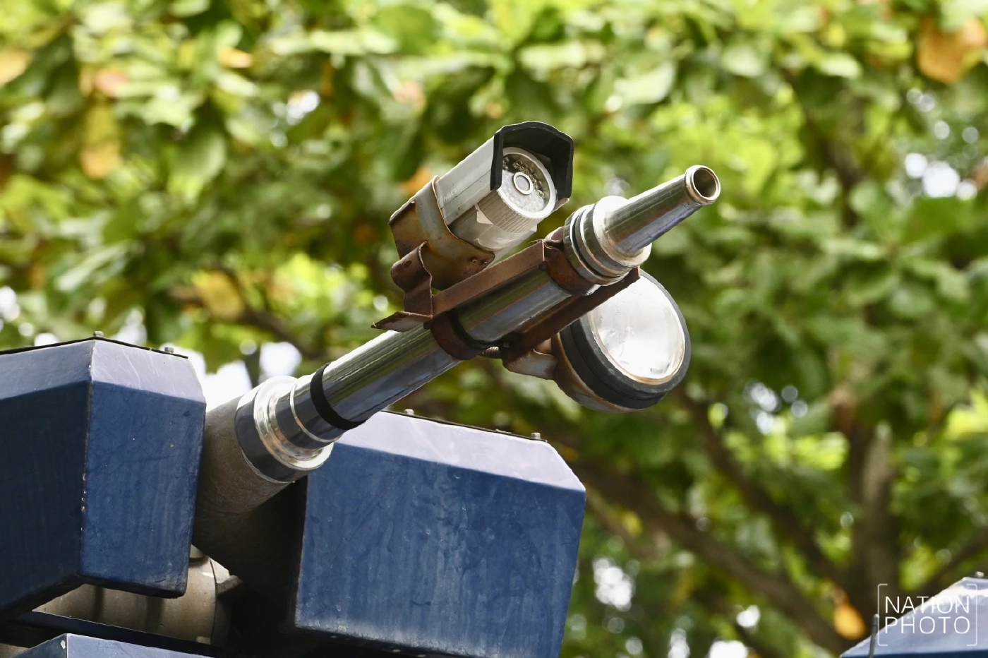 “รถจีโน่” มาแล้ว! สแตนบายพร้อมดับซ่า ม็อบกัมพูชา