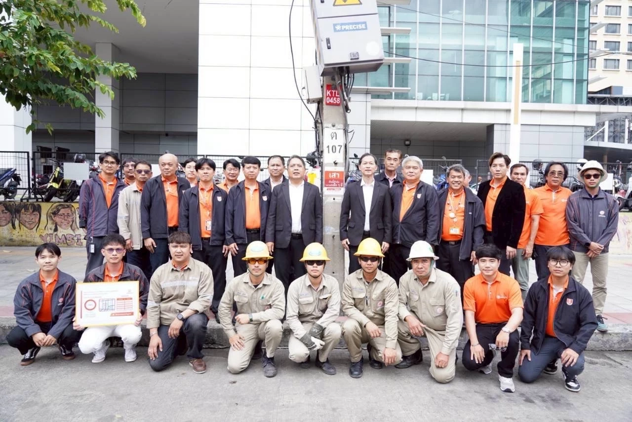 MEA ปิดโครงการสายไฟฟ้าใต้ดินถนนอังรีดูนังต์ สำเร็จตามเป้า เสริมทัศนียภาพเมือง