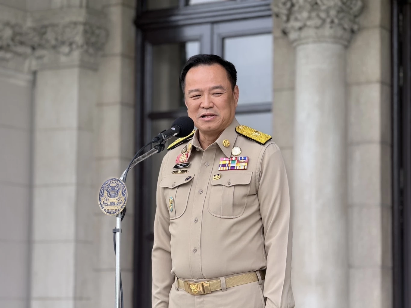 นายอนุทิน ชาญวีรกูล นายกรัฐมนตรี และรัฐมนตรีว่าการกระทรวงมหาดไทย